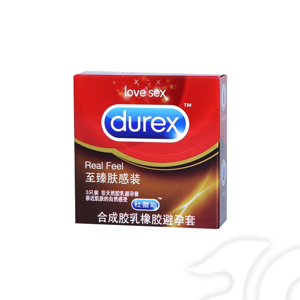 合成胶乳橡胶避孕套(商品名：Durex)