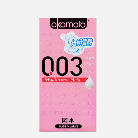 冈本okamoto 避孕套 003透明质酸6片装