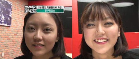 韩国惊险文具化妆女 彩妆师称易致癌
