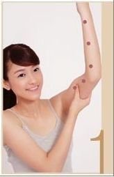 简单八个穴位按摩 快速瘦手臂(图)