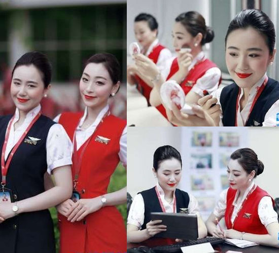 深航空姐妆容遭吐槽 红唇究竟怎么画