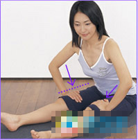 超有效的瘦腿按摩手法(图)
