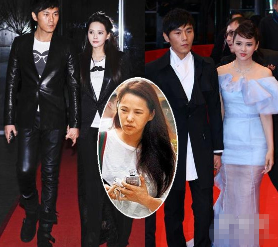 伊能静今昔婚照对比： 　　相比昔日的幸福三口之家，如今的姐弟恋真的会幸福吗？虽然整体容貌没怎么变老，皮肤也很紧实，但是下图婚纱照，下颌角和下巴似乎长变了，下图中的下巴太翘了，整张脸显得太弯了。 伊能静今昔对比照： 　　相比刚出道时的写真照，如今的伊能静更显妩媚，年轻时有点婴儿肥，旧照更加清纯，如今稍显妖媚。不过46岁还能保持这么好的身材真心不容易。 伊能静今昔对比照，早期公开承认割双眼皮，而近几年这张脸越发年轻了，和王菲一样都45岁了，容貌比王菲更自然，至少面部表情还算自然，只是今昔对比这脸型变化太大了。左图脸型除了大，脸有点歪，眼睛也好小。 伊能静未PS照片： 　　没有了PS修容，化妆后的伊能静容貌也挺显老，下巴处有了赘肉，面部也没有那么小巧，左图素颜照完全就是菜场大婶，46岁她真实容貌是这样吗？ 伊能静卸妆前后对比照： 　　伊能静多次与男友走红毯，因为皮肤紧实白皙，化妆后丝毫看不出年龄，可是卸妆后拉黄皮肤，松弛的面部肌肤，这真的是同一个人吗？？？
