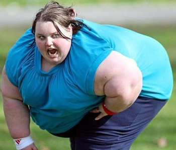 英国19岁女青年因肥胖致病