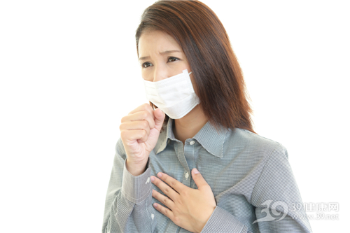 青年 女 生病 咳嗽 口罩_31739095_xxl