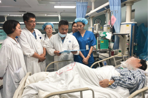 一次普通的晨跑差一点要了他的命 仁济医院成功救治多脏器功能衰竭患者