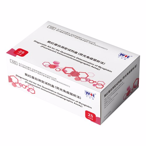 肌红蛋白测定试剂盒(荧光免疫层析法)(万华牌)