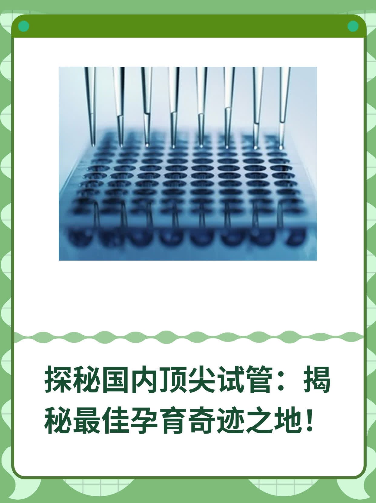 探秘国内顶尖试管：揭秘最佳孕育奇迹之地！