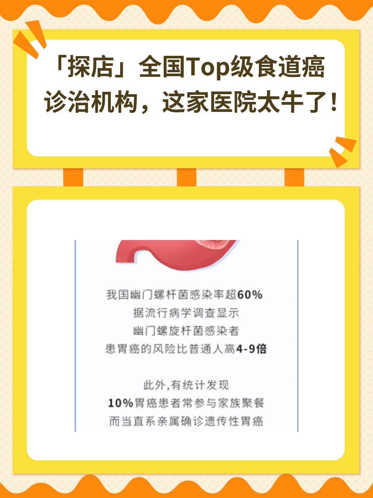 🥦「探店」全国Top级食道癌诊治机构，这家医院太牛了！🍎