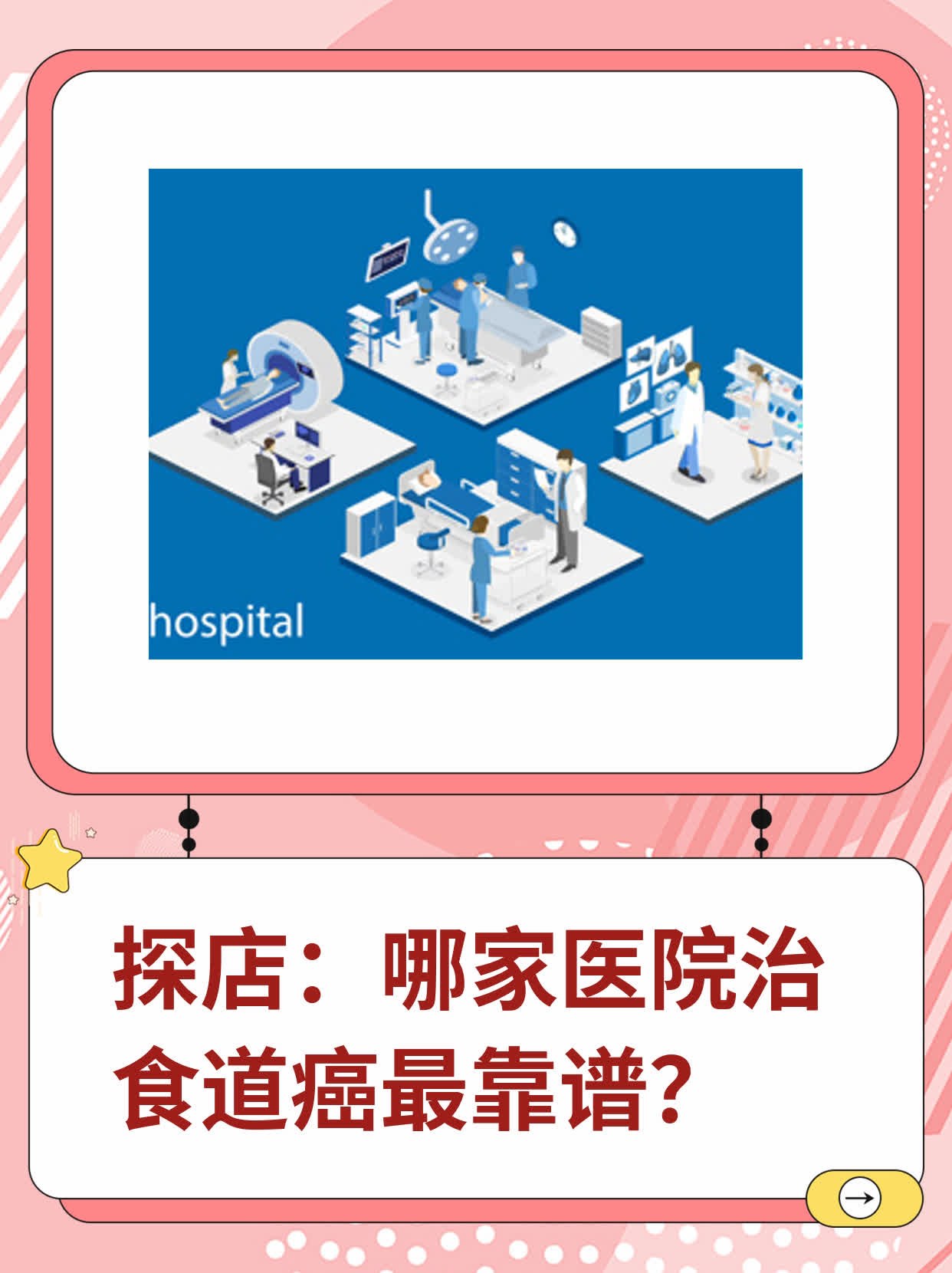 🙏探店：哪家医院治食道癌最靠谱？💊