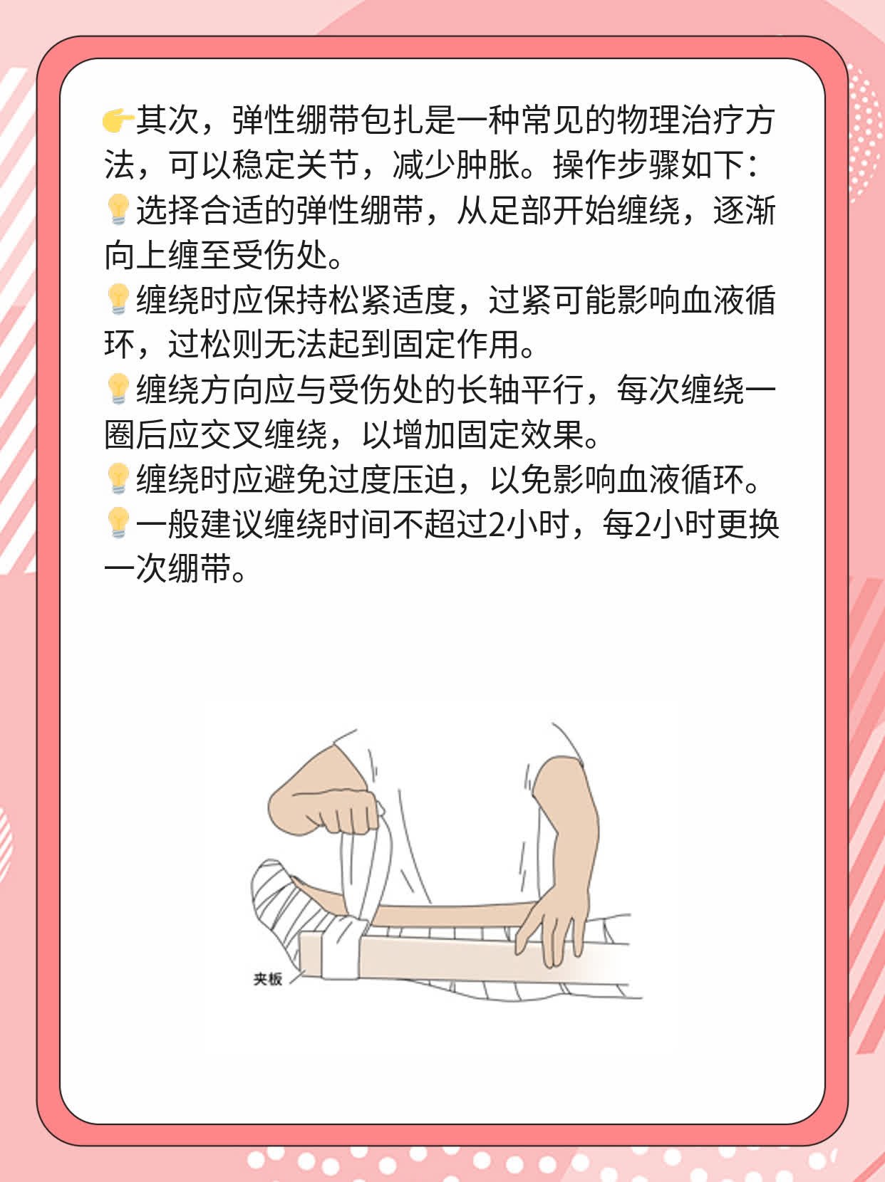 「分享经验」：踝关节扭伤后的肿胀应对法