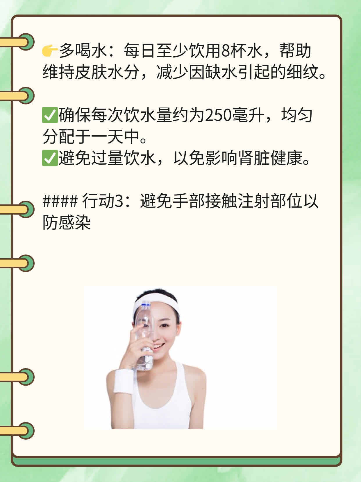打完除皱针更显皱纹？解决妙招！