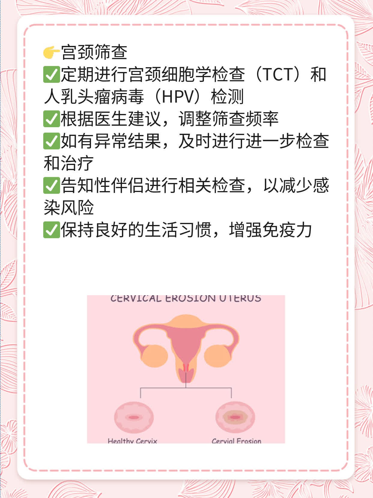 「宫颈癌症状图」认识它，不容忽视！