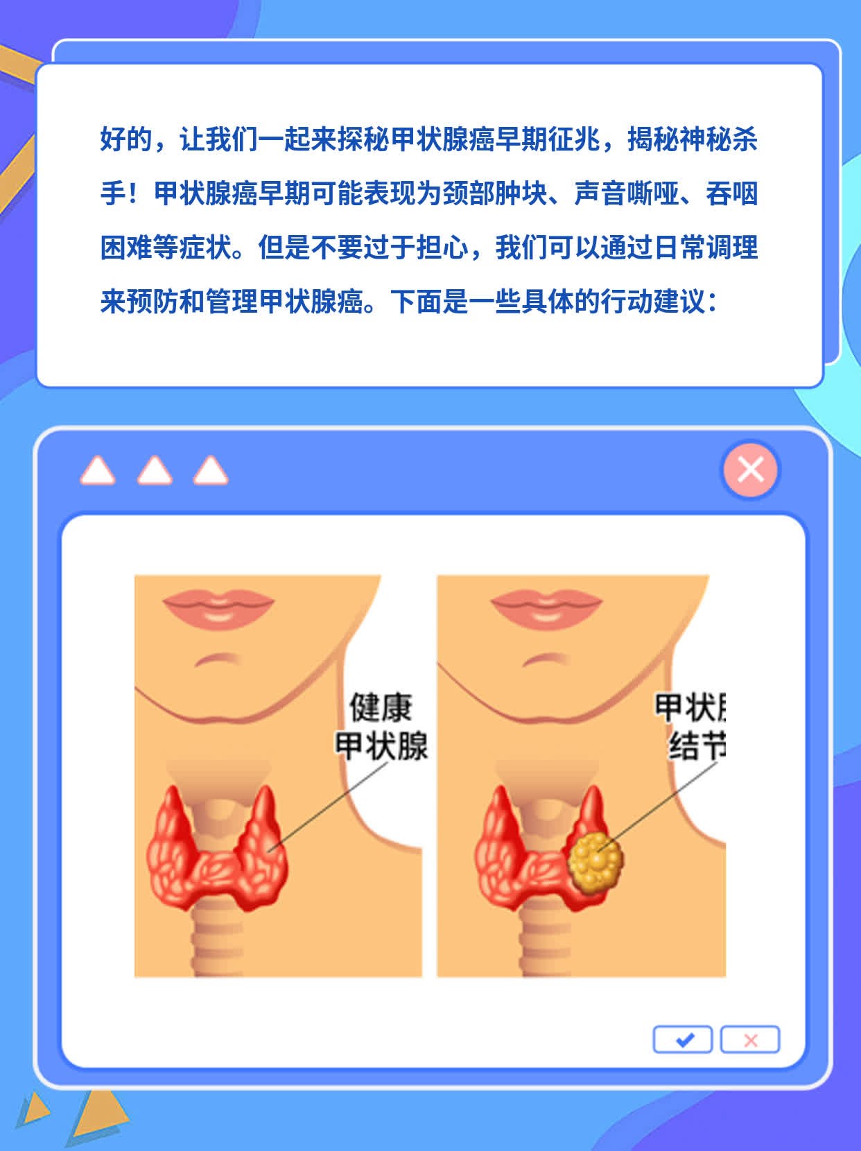 探秘甲状腺癌早期征兆：揭秘神秘杀手！