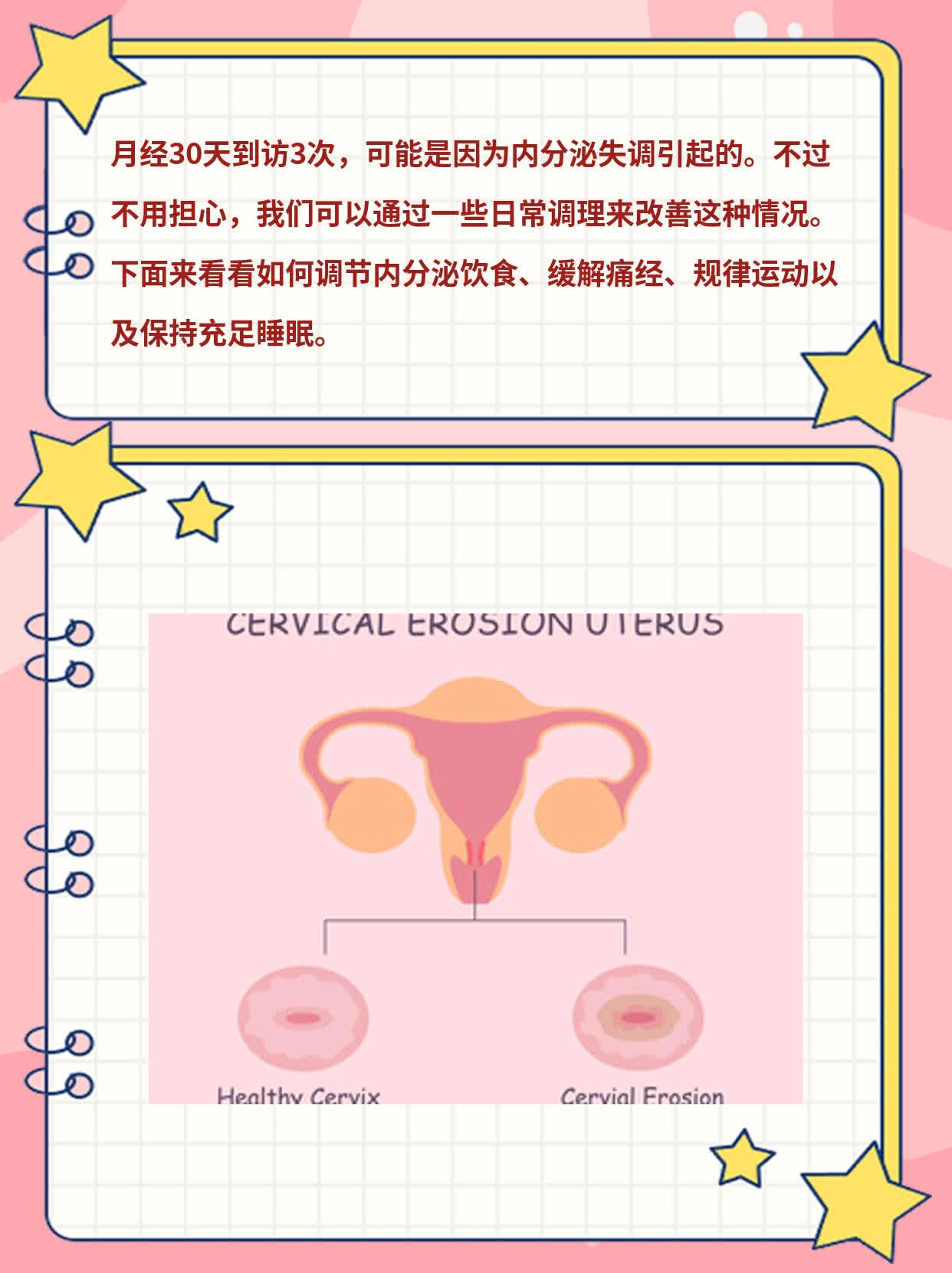 「月经」30天到访3次，原因大揭秘！