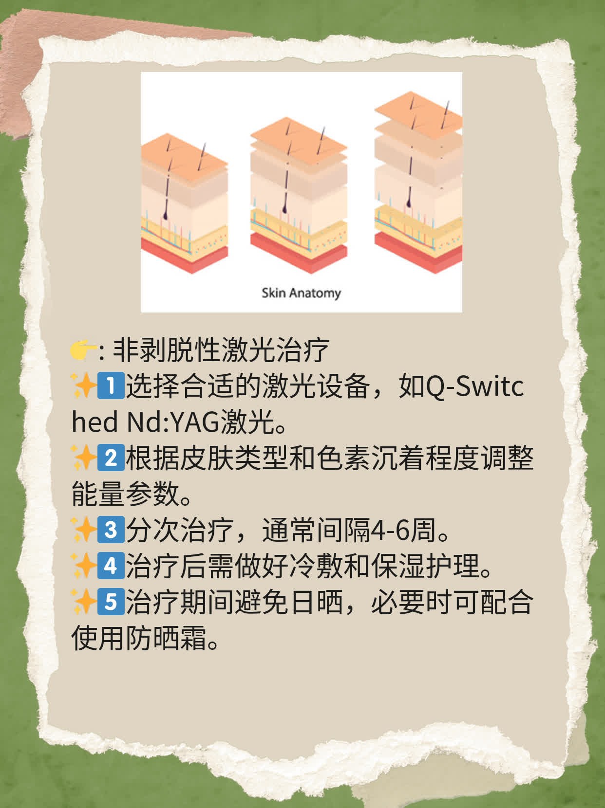 「祛除脸上的褐斑」分享战「痤疮留印」的心得