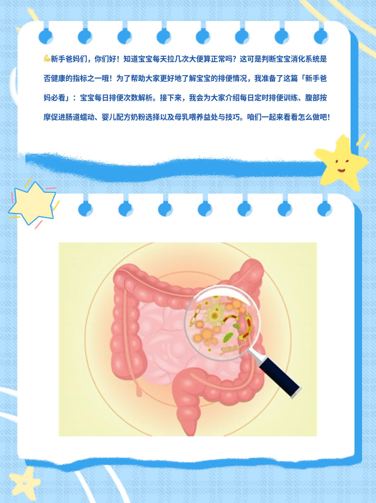 「新手爸妈必看」：宝宝每日排便次数解析