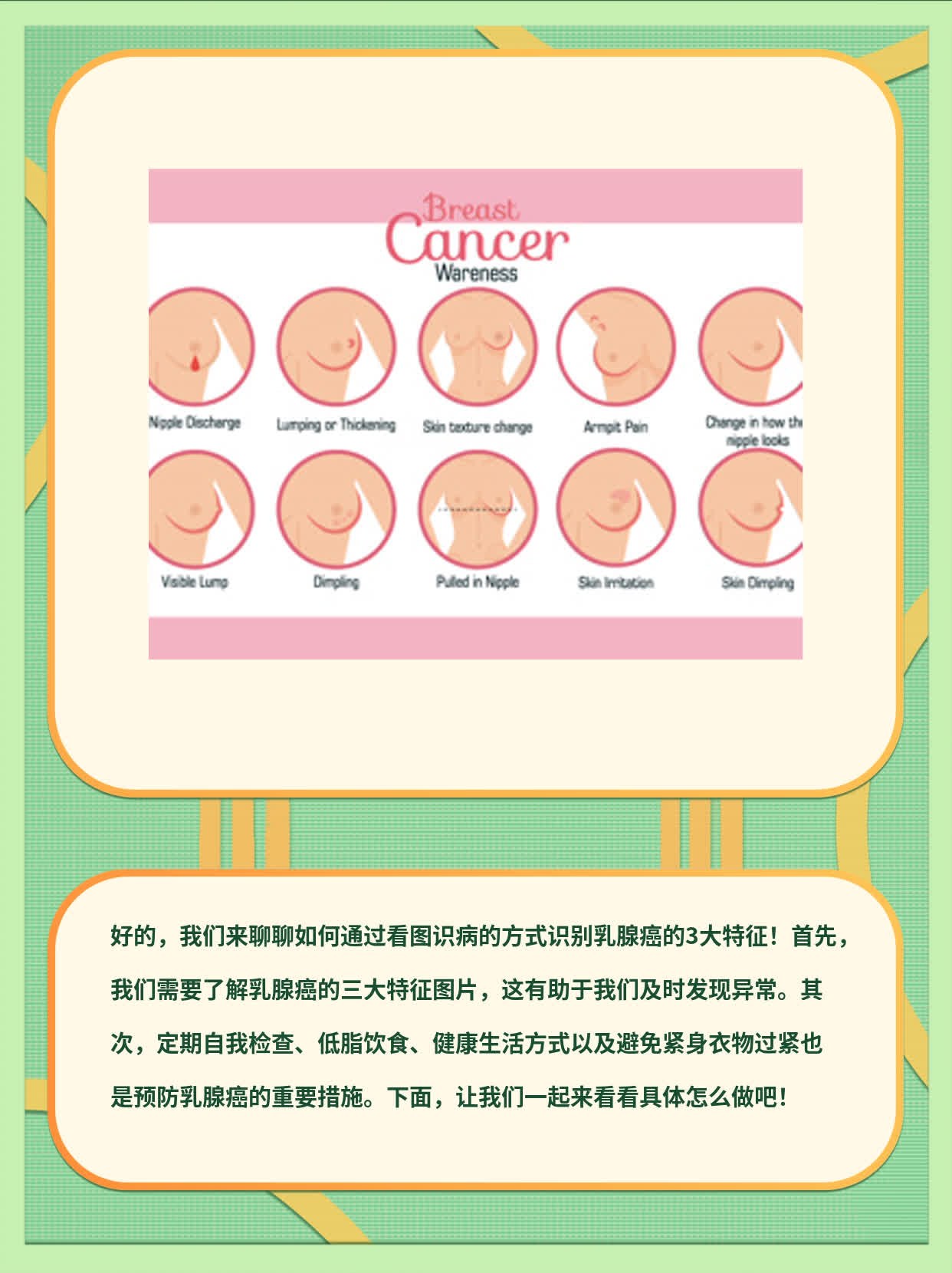 「看图识病」：识别乳腺癌的3大特征！