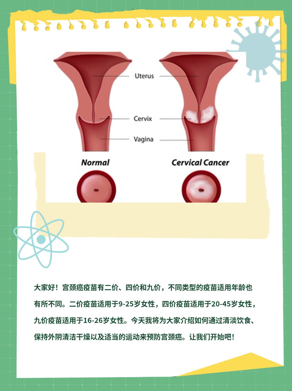 宫颈癌疫苗：二价、四价、九价接种指南
